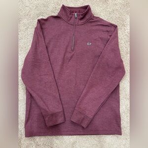 Vineyard Vines Saltwater 1/4 Zip Long Sleeve Sweatshirt